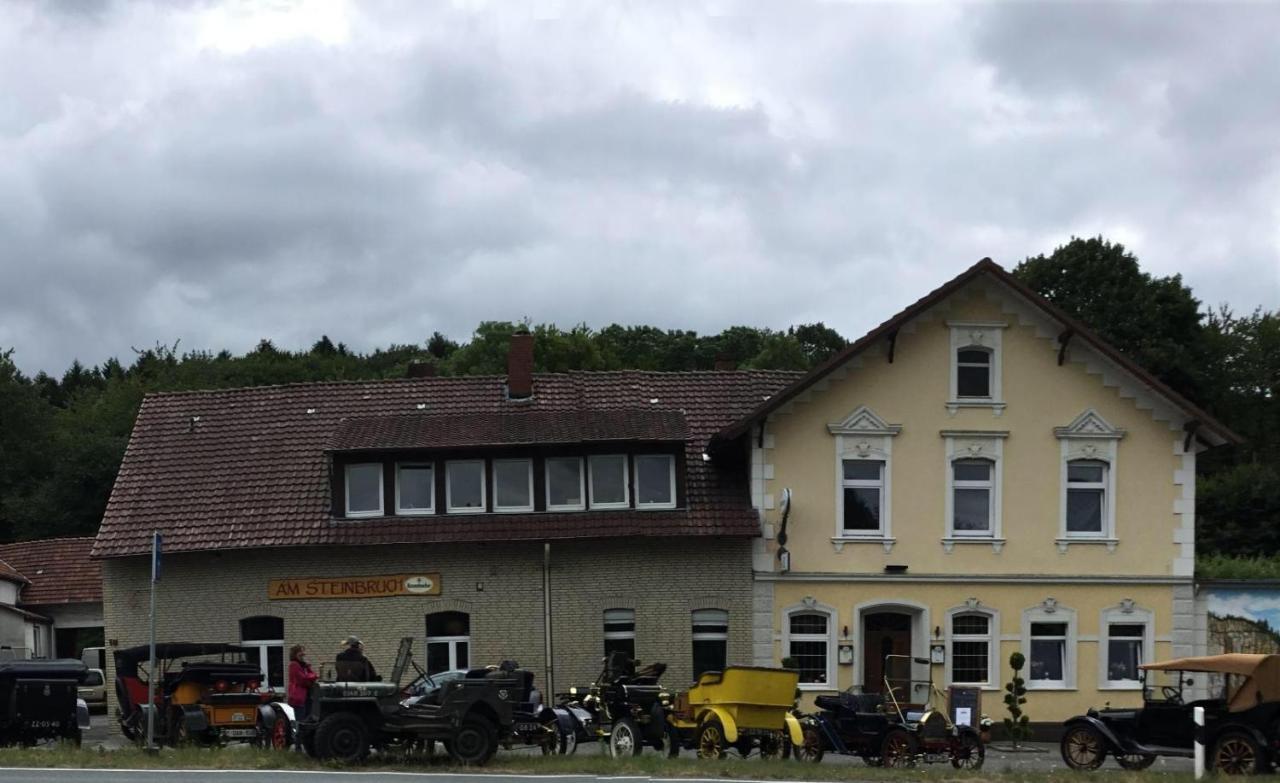 Pension Am Steinbruch Hilter Exterior photo